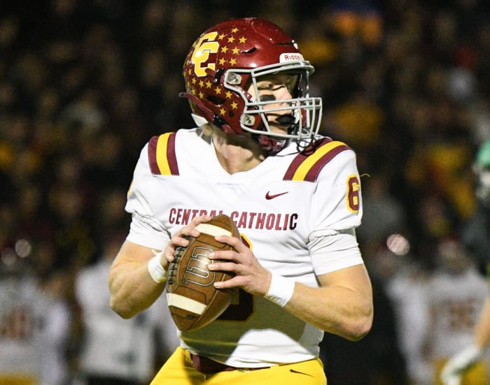 a Central Catholic West Linn 6A Oregon football semifinal November 17 2023 Taylor Balkom 15